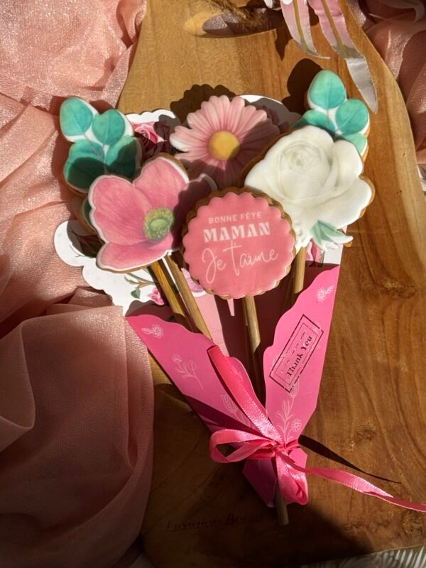 Bouquet de biscuits – Édition Fête des Mères