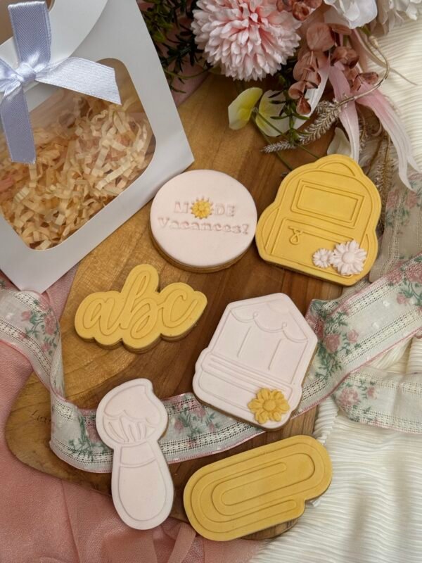 Pochette 6 biscuits – "Kit complet du départ en vacances" – Image 2