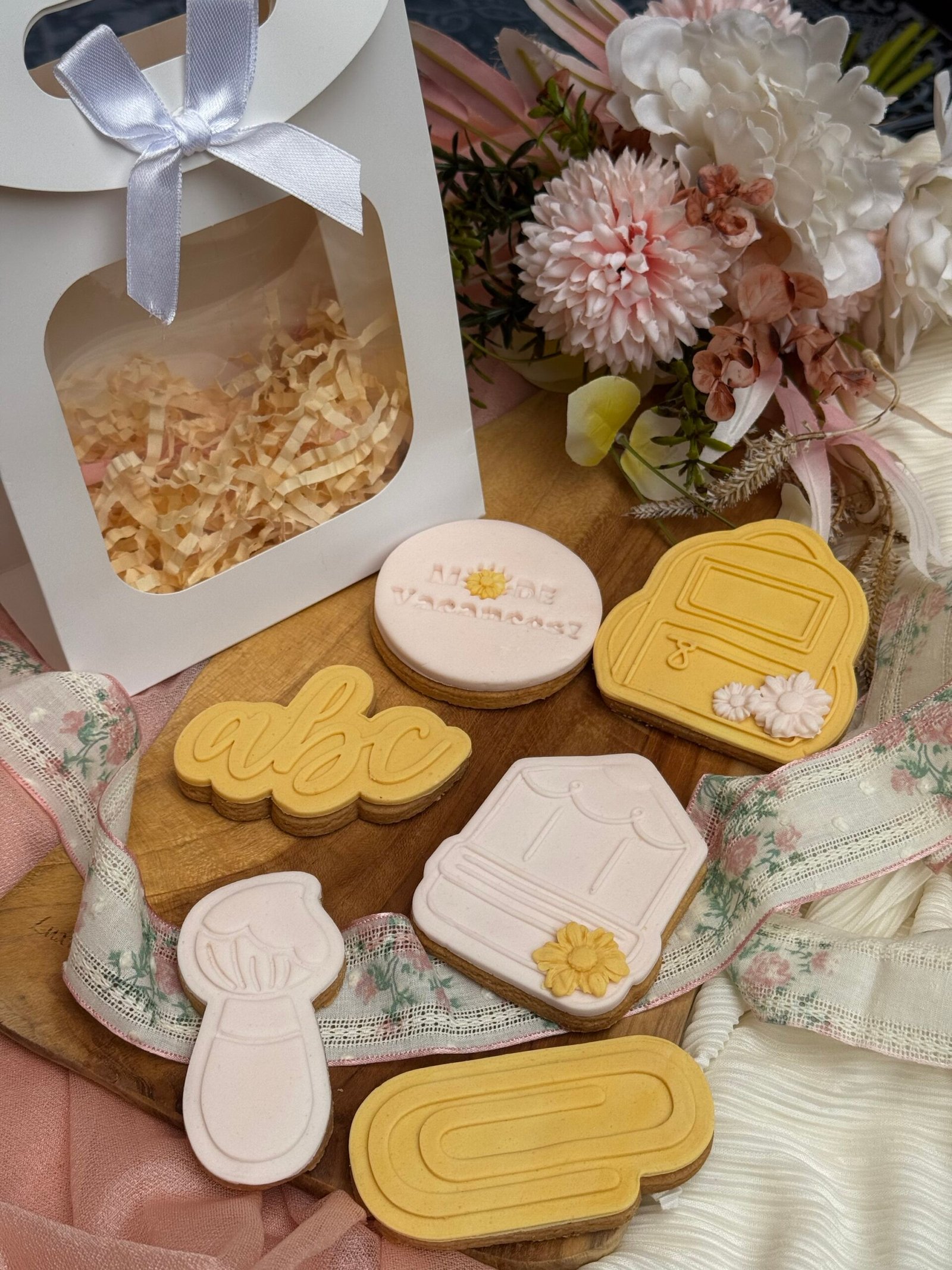 Pochette 6 biscuits – “Kit complet du départ en vacances”