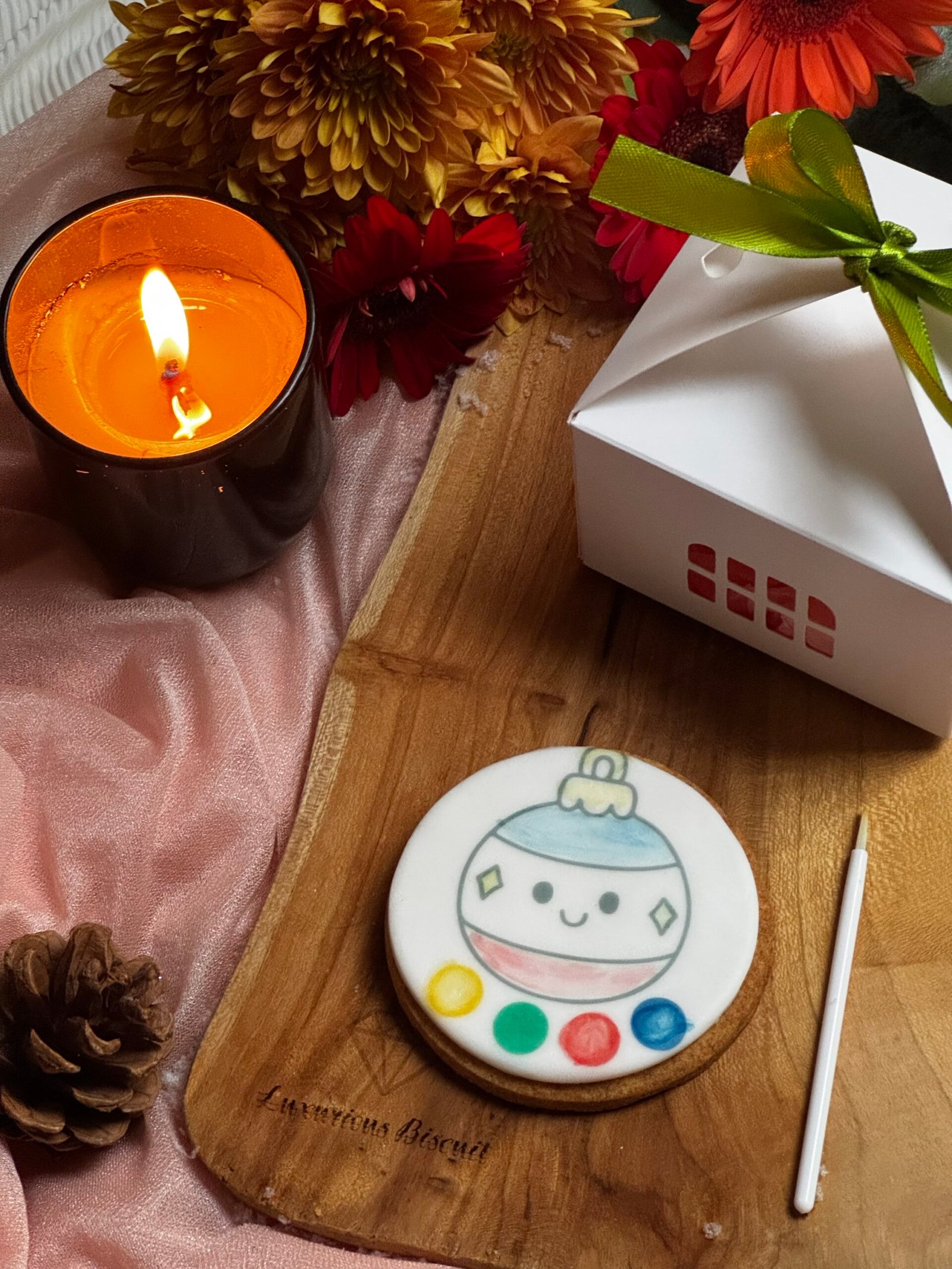 Biscuit de Noël à peindre